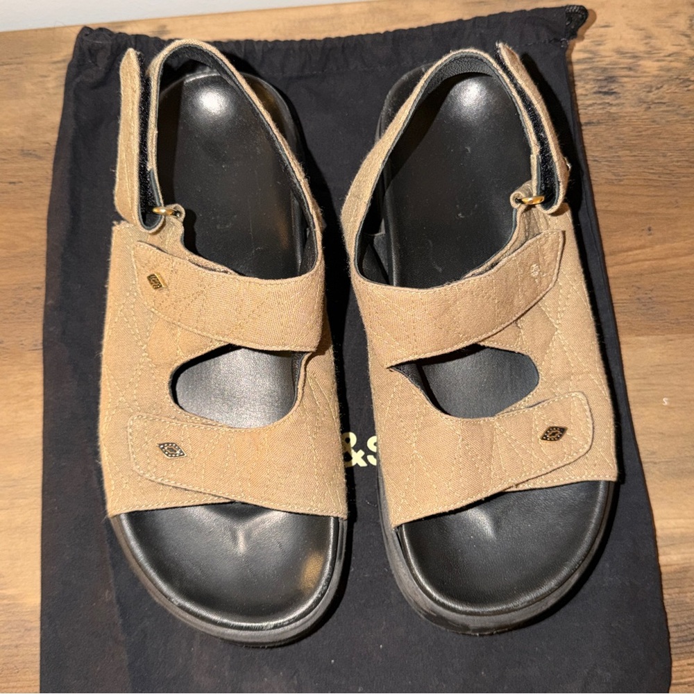 ba&sh CRATCH Tan Sandals - Picture 4 of 5